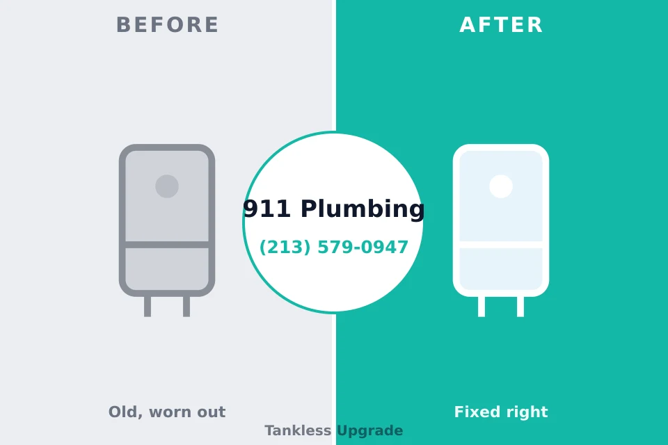 Before and after: plumbing repair Indian Mountain Lake, PA